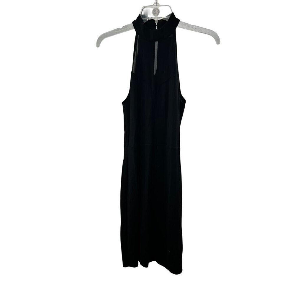 Divided By H & M Womens Short Sleeveless Halter Dress Black Size 8
